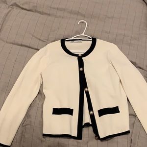 Zara Chanel style cardigan